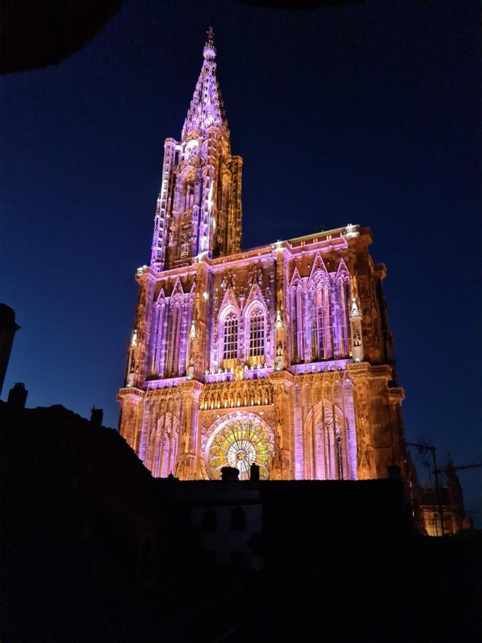 شقة Face A La Cathedrale ستراسبورغ المظهر الخارجي الصورة